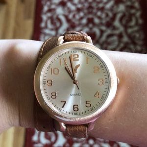 Bronze AE Wrap Around Watch